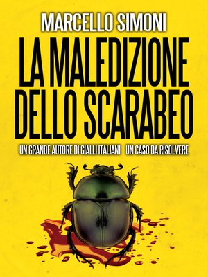 cover image of La maledizione dello scarabeo